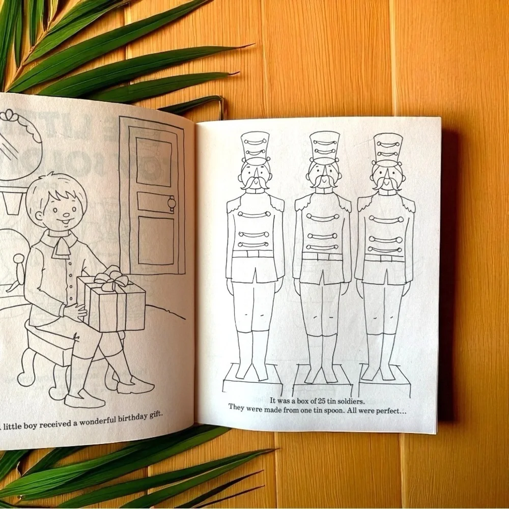 VINTAGE 1977 The Little Toy Soldier Coloring Book – Modern Promotions